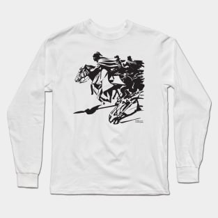 Gaucho Cavalry Charge by PPereyra Long Sleeve T-Shirt